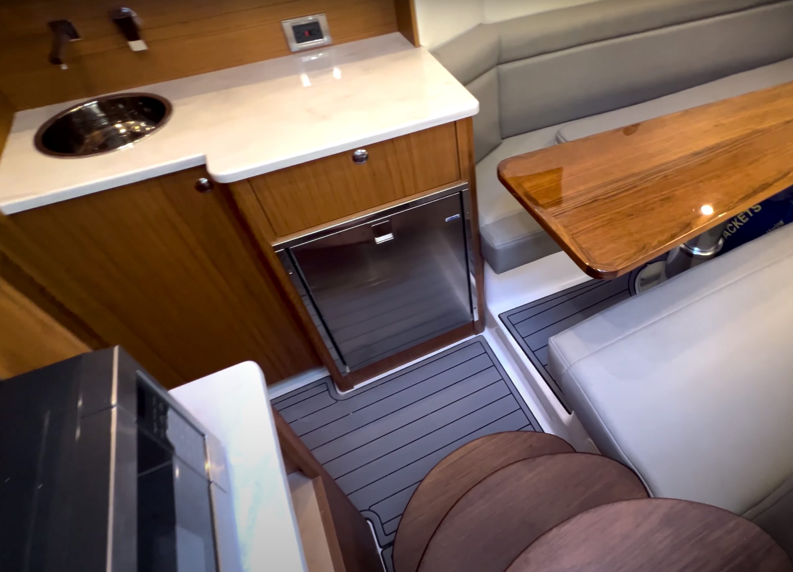 Cabin Interior on a Front Runner 47