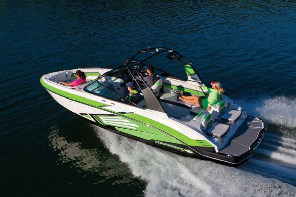 The 243 is Chaparral’s top-of-the-chart model in a lineup of six jet boats, and there’s a lot to like about it .