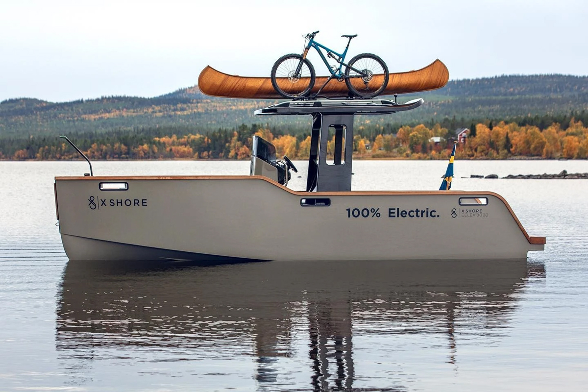 x shore eelex all electric boats
