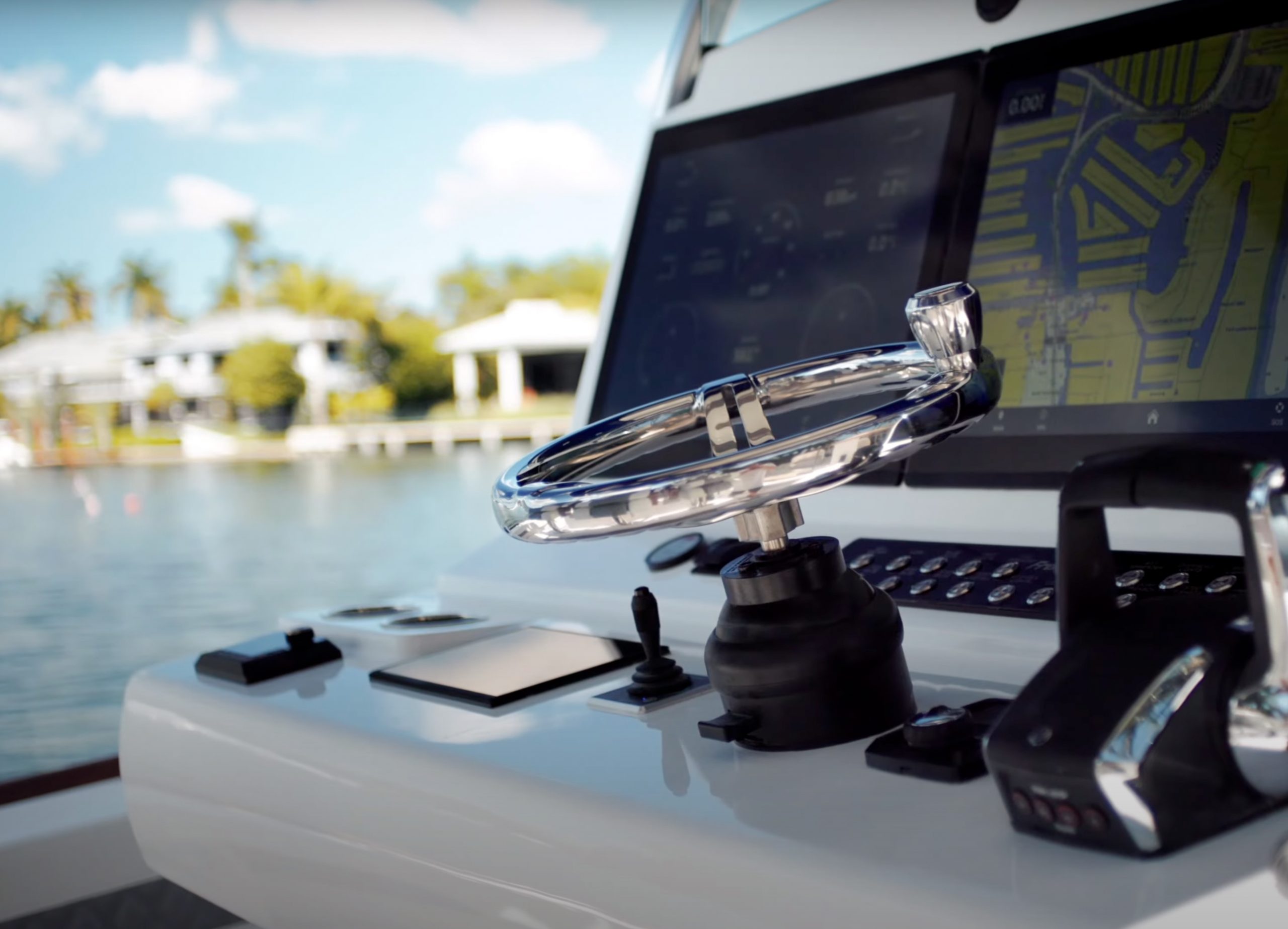 Helm Stations Front Runner 47 Center Console boat