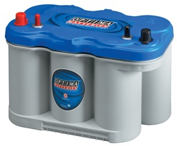 There are all sorts of marine batteries, and each different type requires careful care. Learning which type you have on your boat is the first step to properly maintaining them. Photo courtesy of Optima Batteries.