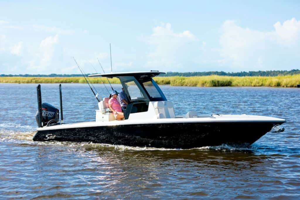 scout 281 xss center console fishing boat