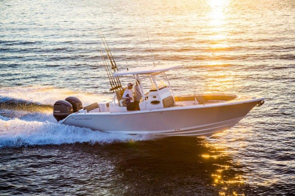 The Sportsman Open 282—ready to take you to where the big fish swim.