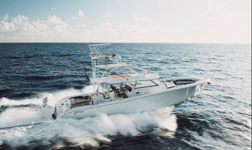 yellowfin 54 offshore center console
