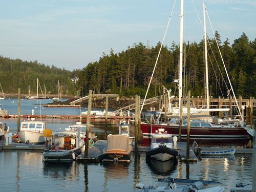 Boat Dock in Maine