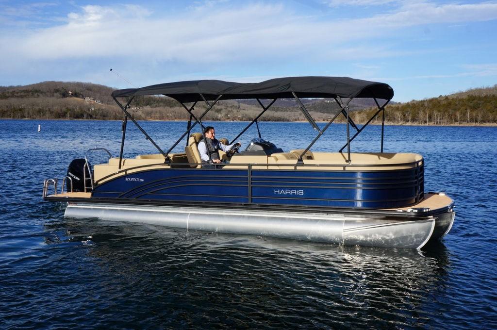 2020 Harris 250 Solstice Pontoon Boat