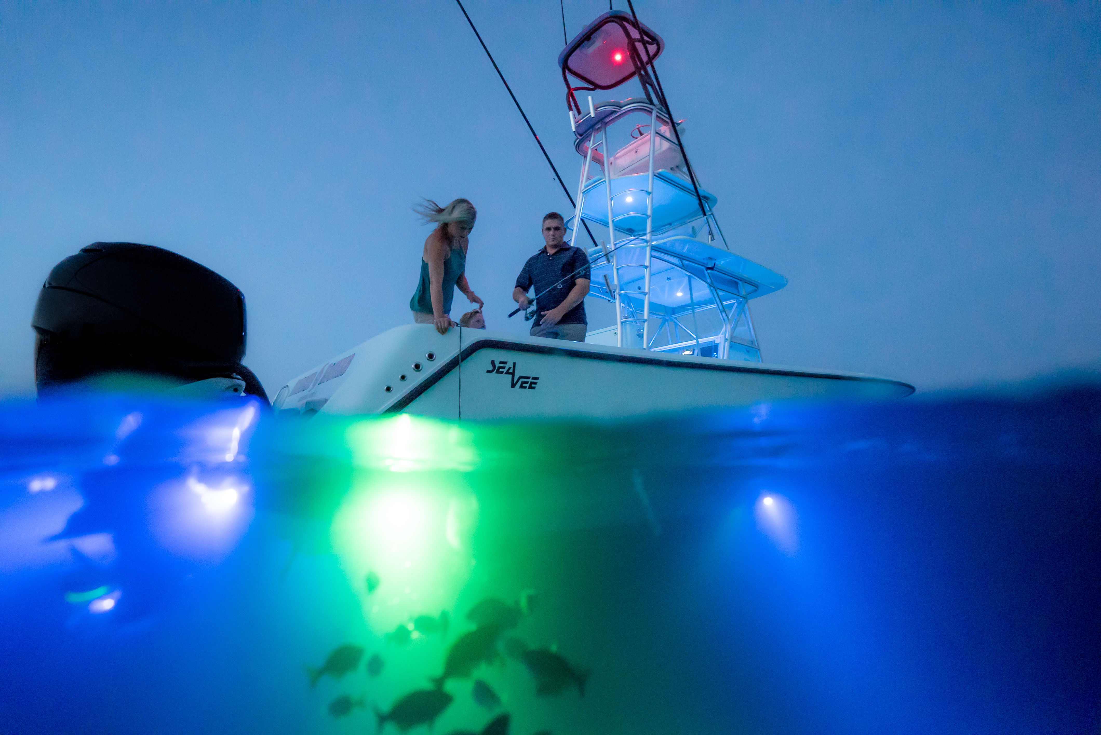 Underwater-boat-lighting