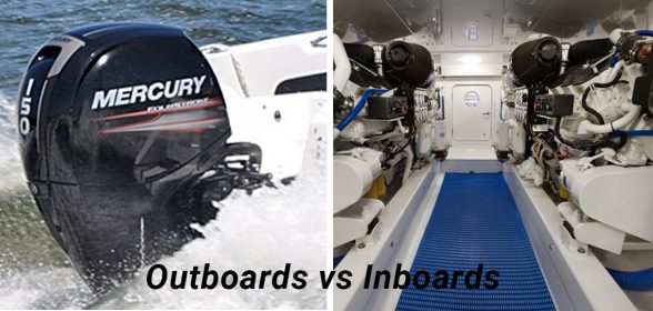 Moteurs hors-bord vs moteurs inboard sur les bateaux
