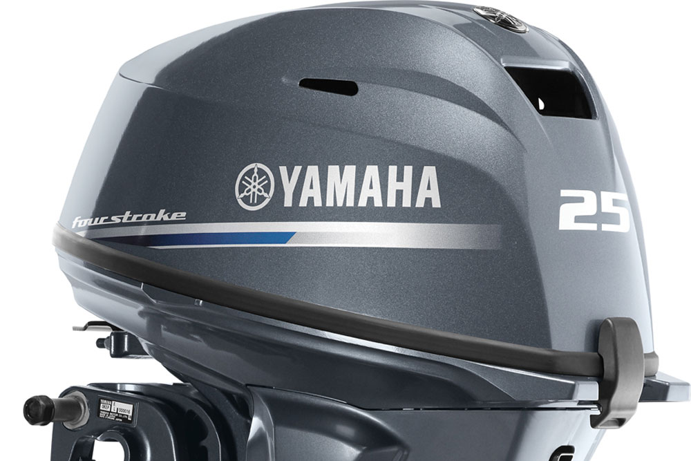 Offered in 15” and 20” lengths, there are eight variations of the new Yamaha F25 outboard.