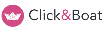 Click&Boat logo with redirection